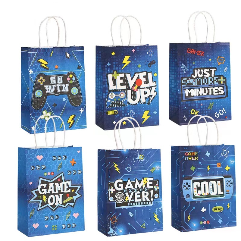 Cookies Pack - 6/24Pcs Video Game on Theme Paper