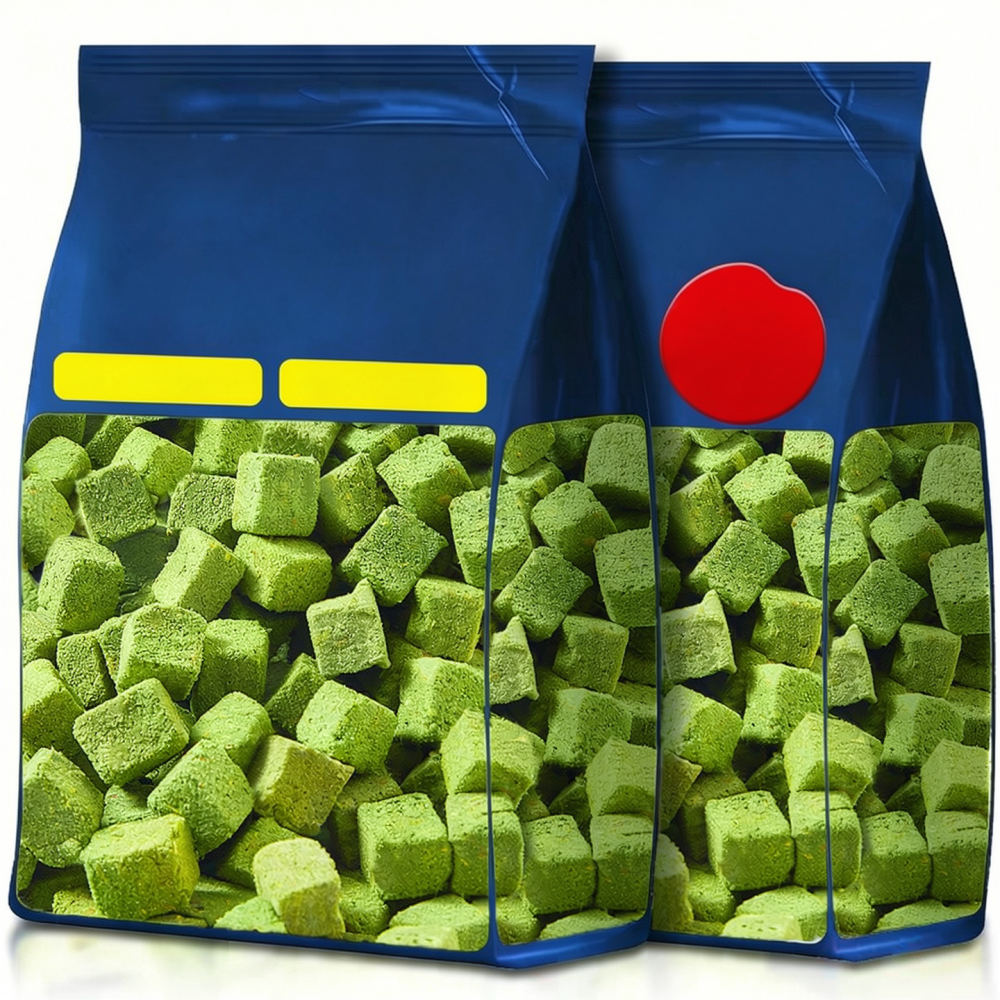 Freeze Dried Cat Grass Bites H - Healthy Snacks Food recension och pris