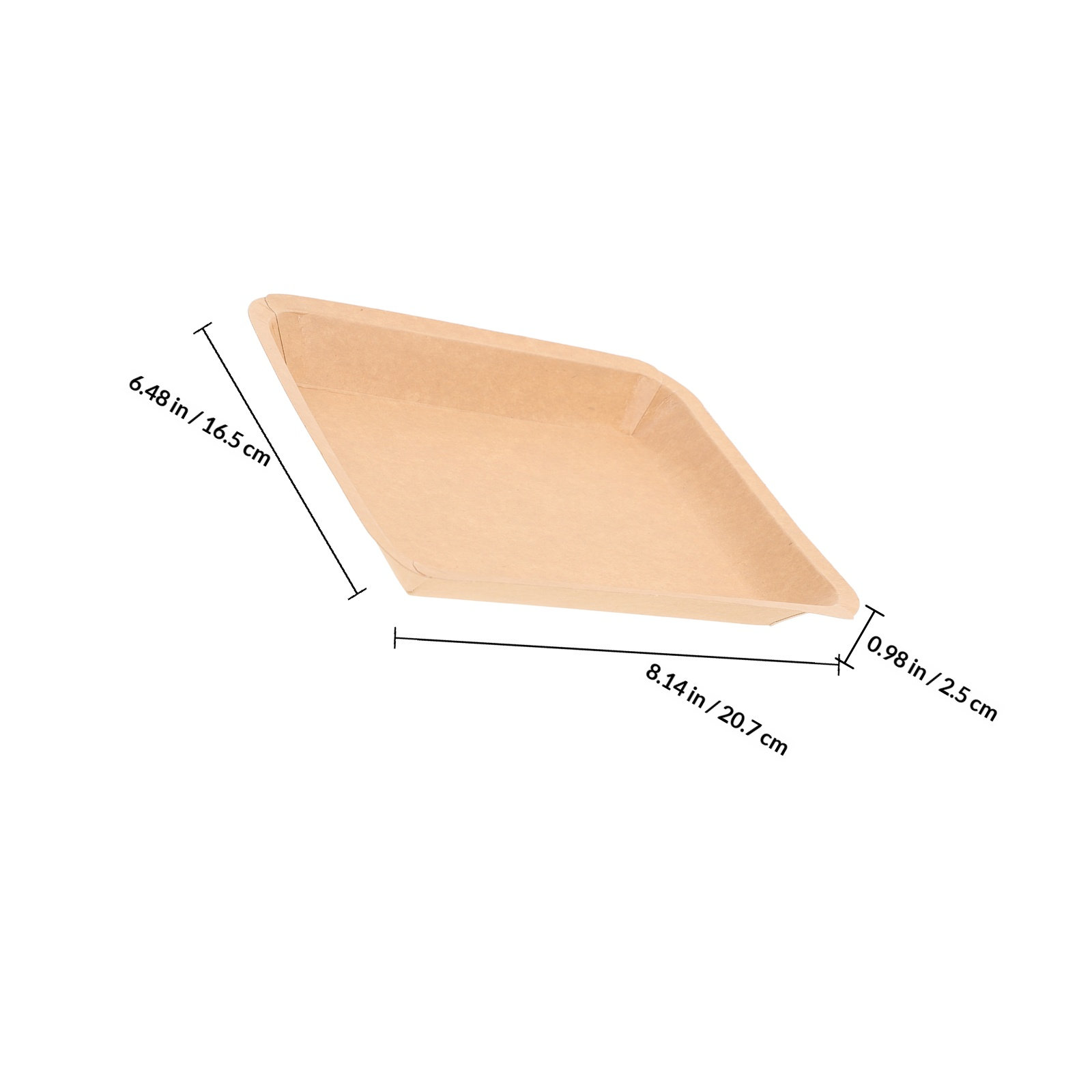 50pcs Food Serving Trays – Dis - Food Snacks Catering recension och pris