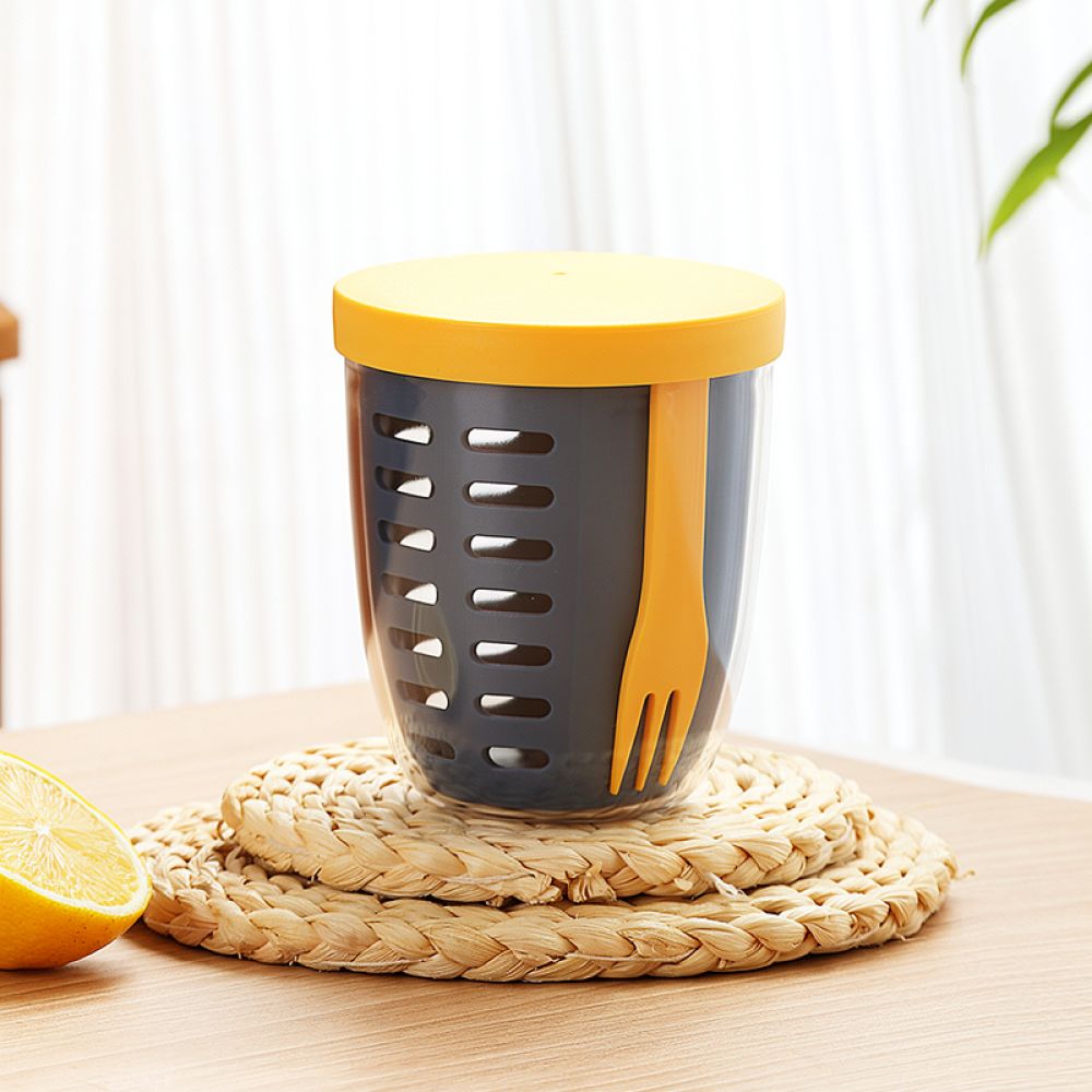 Large Salad Shaker Cup With Fo - Healthy Snacks Food recension och pris