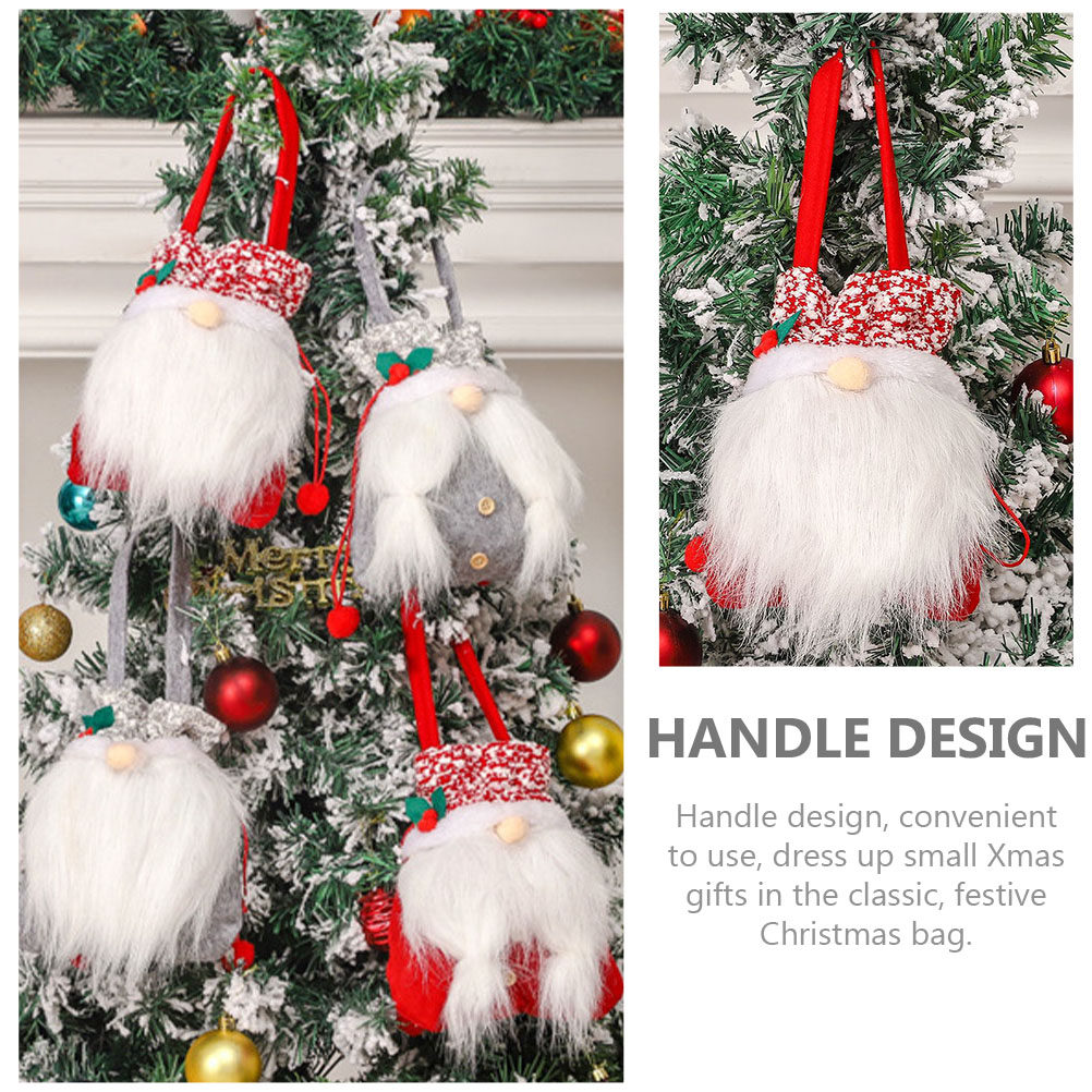 4Pcs Xmas Candy Bags Cartoon S - Chocolate Snack recension och pris