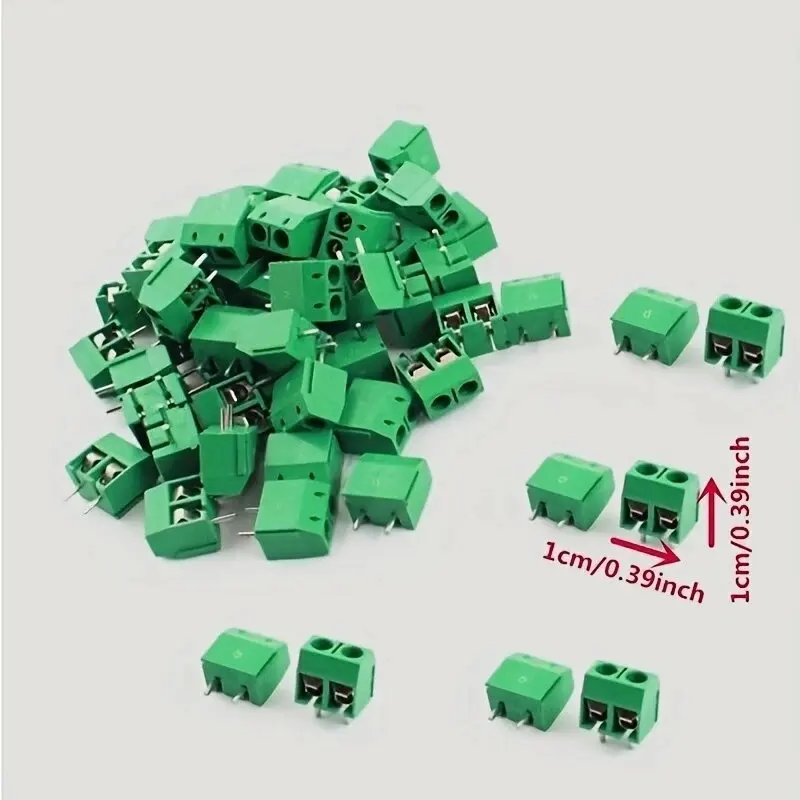 10/50PCS PCB Terminal Block Co - Nuts Mix recension och pris