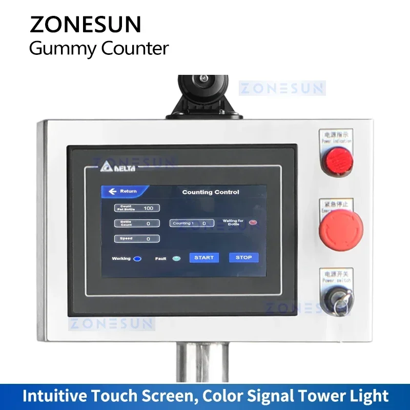 ZONESUN ZS-SLJ8 8 Channel Auto - Gummy Candy recension och pris