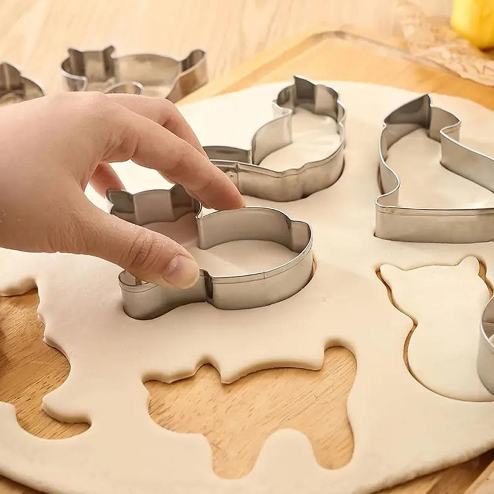 9Pcs Cat Cookie Cutters Set As - Cookies Pack recension och pris