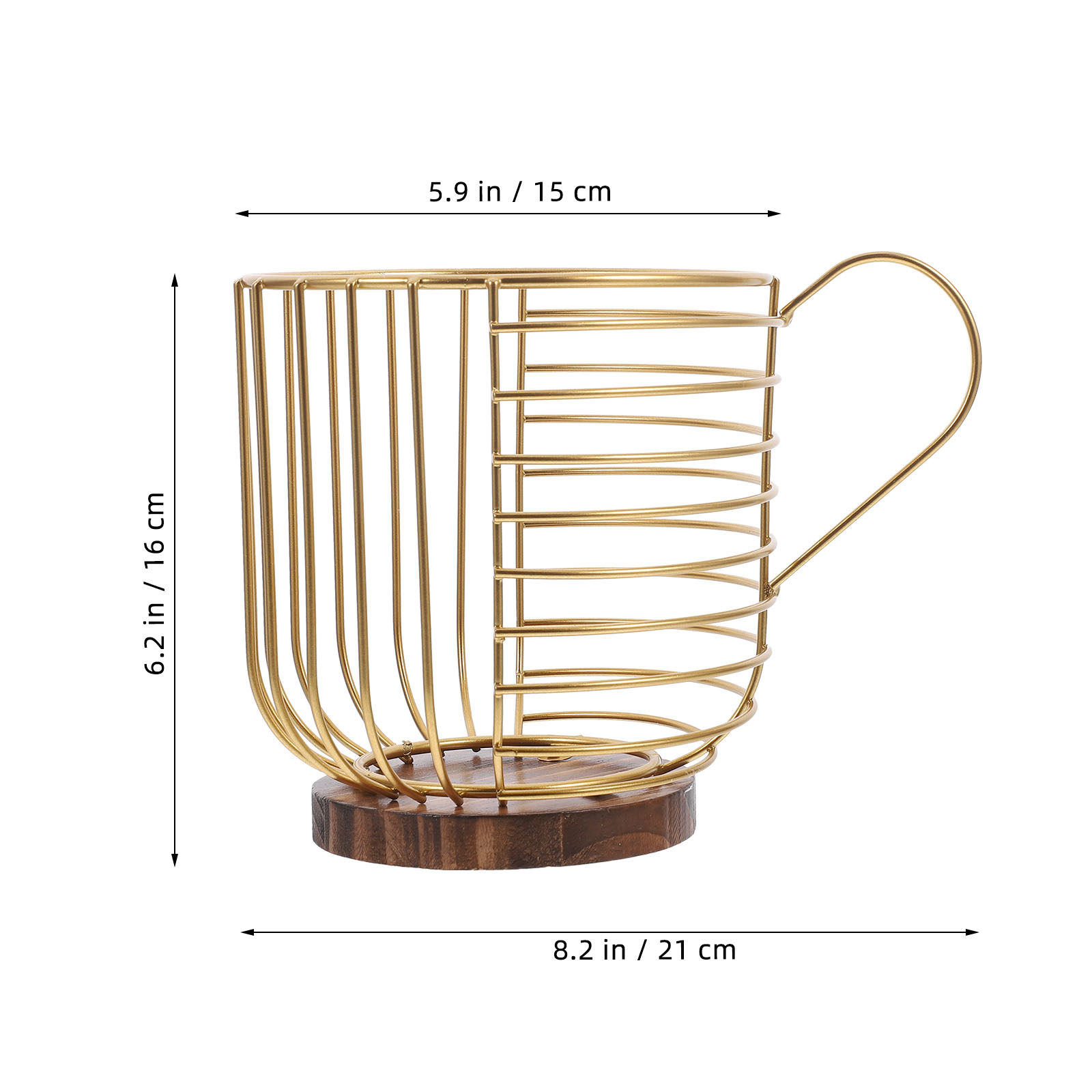 Coffee Organizer Storage Baske - Chocolate Snack recension och pris