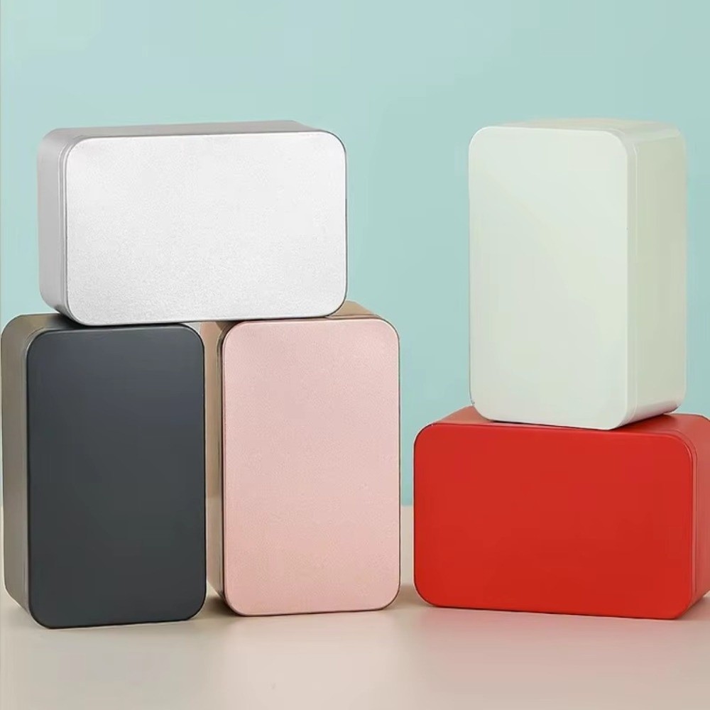 New Solid Color Tin Box Tinpla - Cookies Pack recension och pris