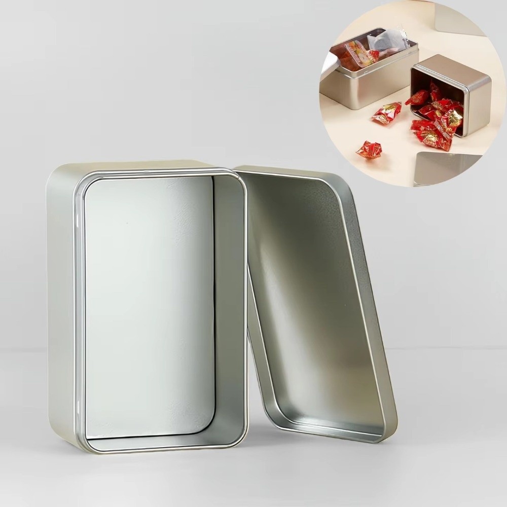 New Solid Color Tin Box Tinpla - Cookies Pack recension och pris