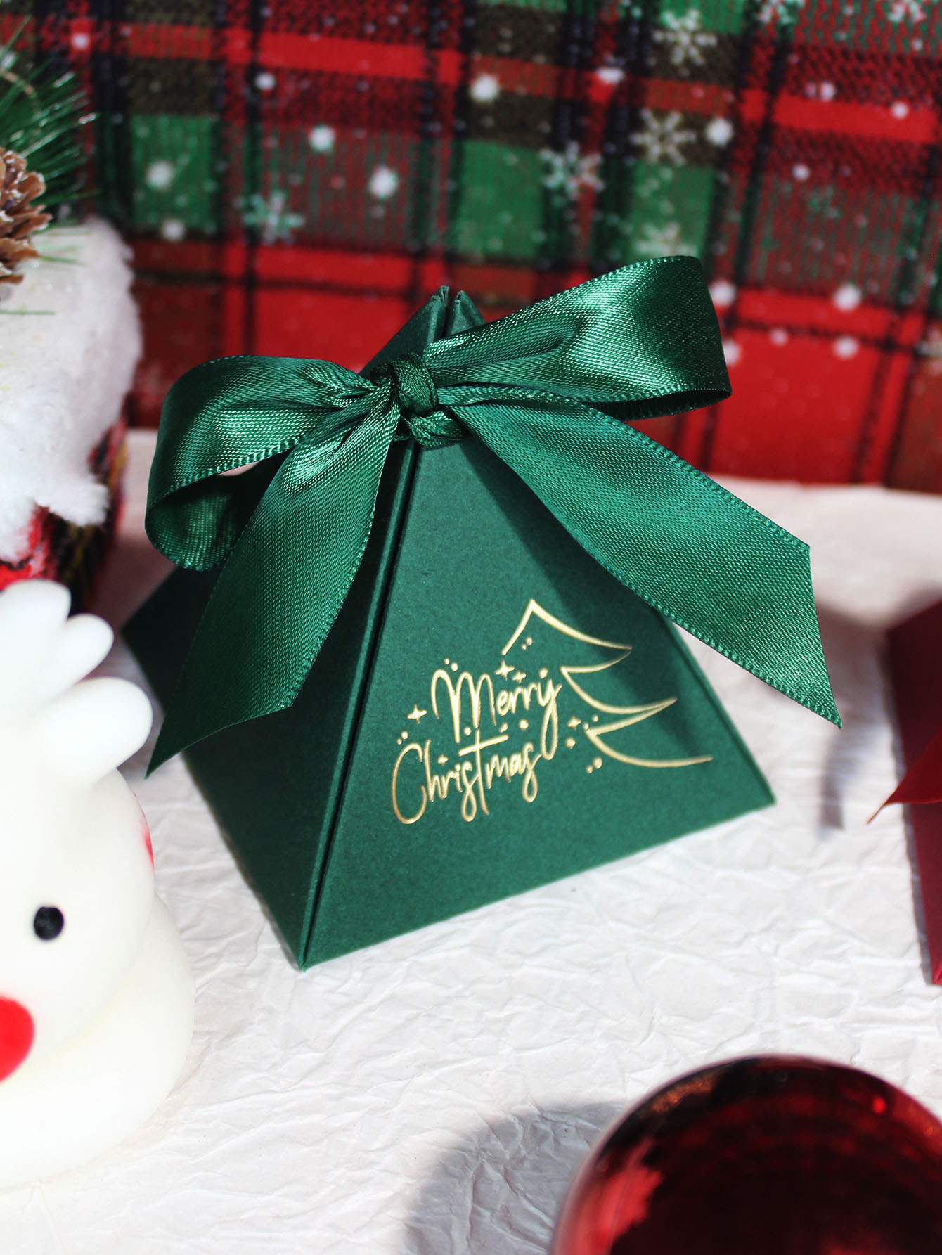 Christmas Triangle Box Candy G - Cookies Pack recension och pris