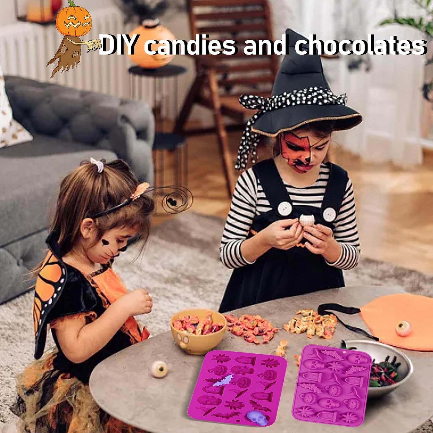 Halloween Chocolate Silicone M - Gummy Candy recension och pris