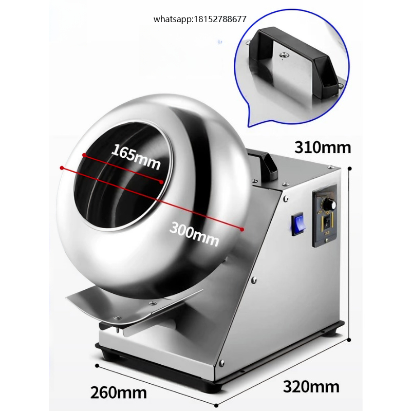 Tabletop Snack Coating Machine - Popcorn recension och pris