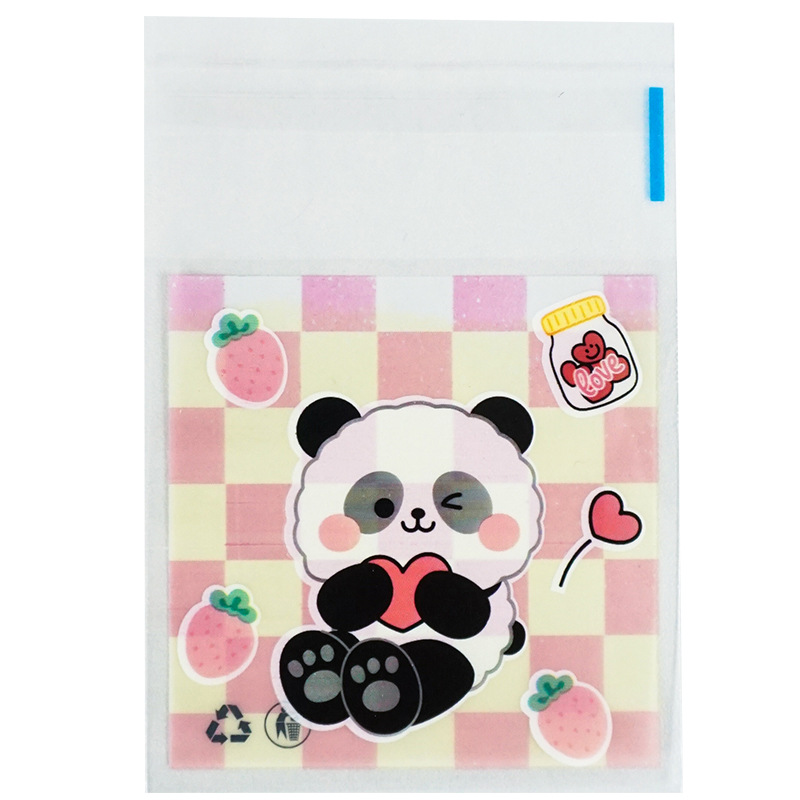 100pcs/lot Cute Panda Four in  - Cookies Pack recension och pris