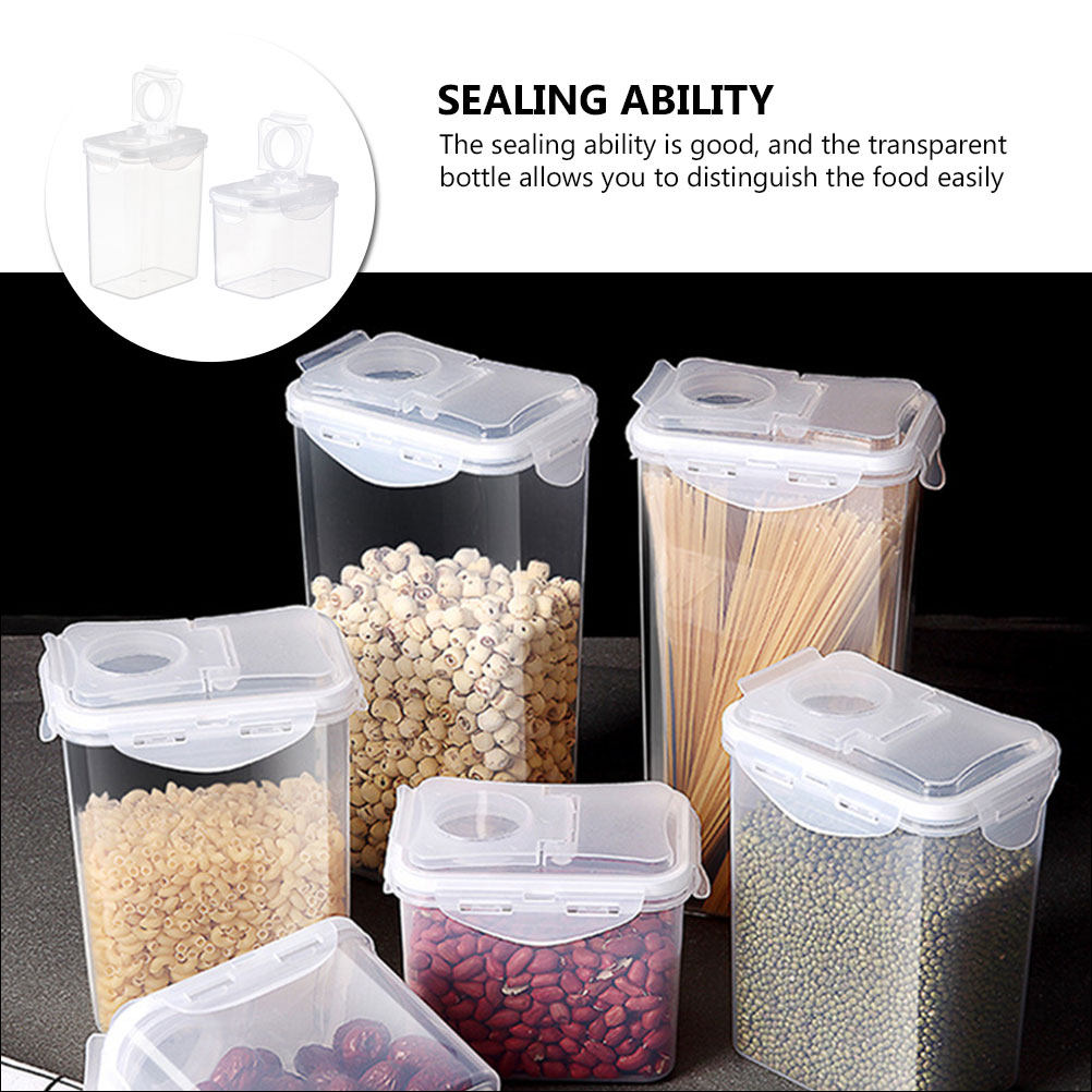 2Pcs Plastic Food Storage Jars - Dried Fruit recension och pris