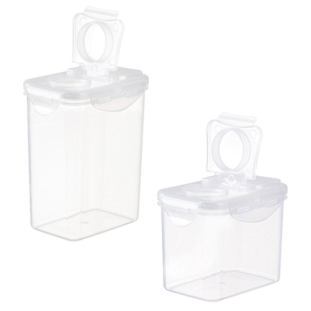 2Pcs Plastic Food Storage Jars - Dried Fruit recension och pris