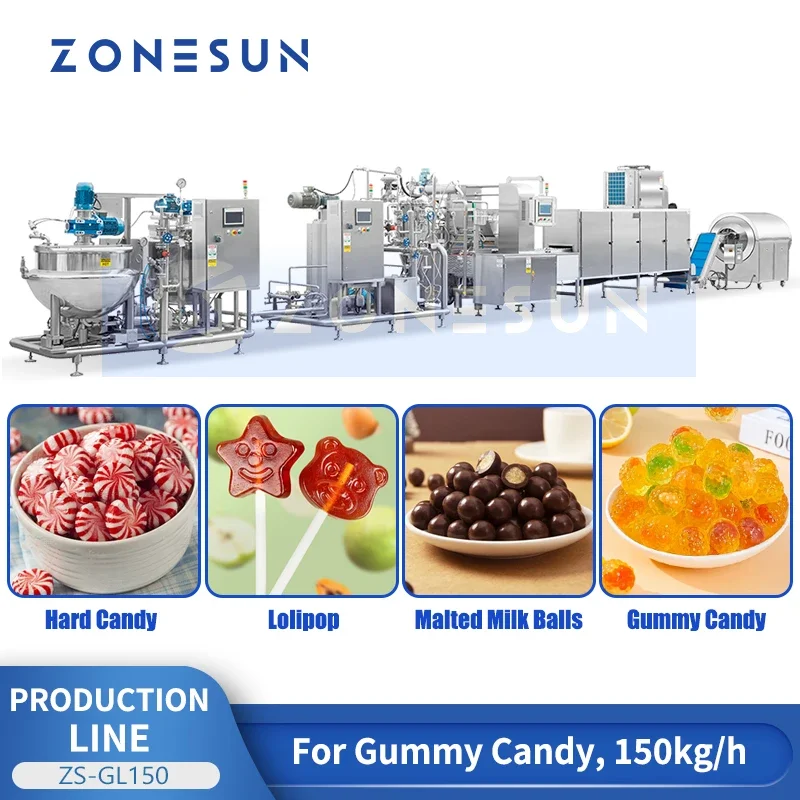 ZONESUN ZS-GL150 Gummy Making  - Gummy Candy recension och pris