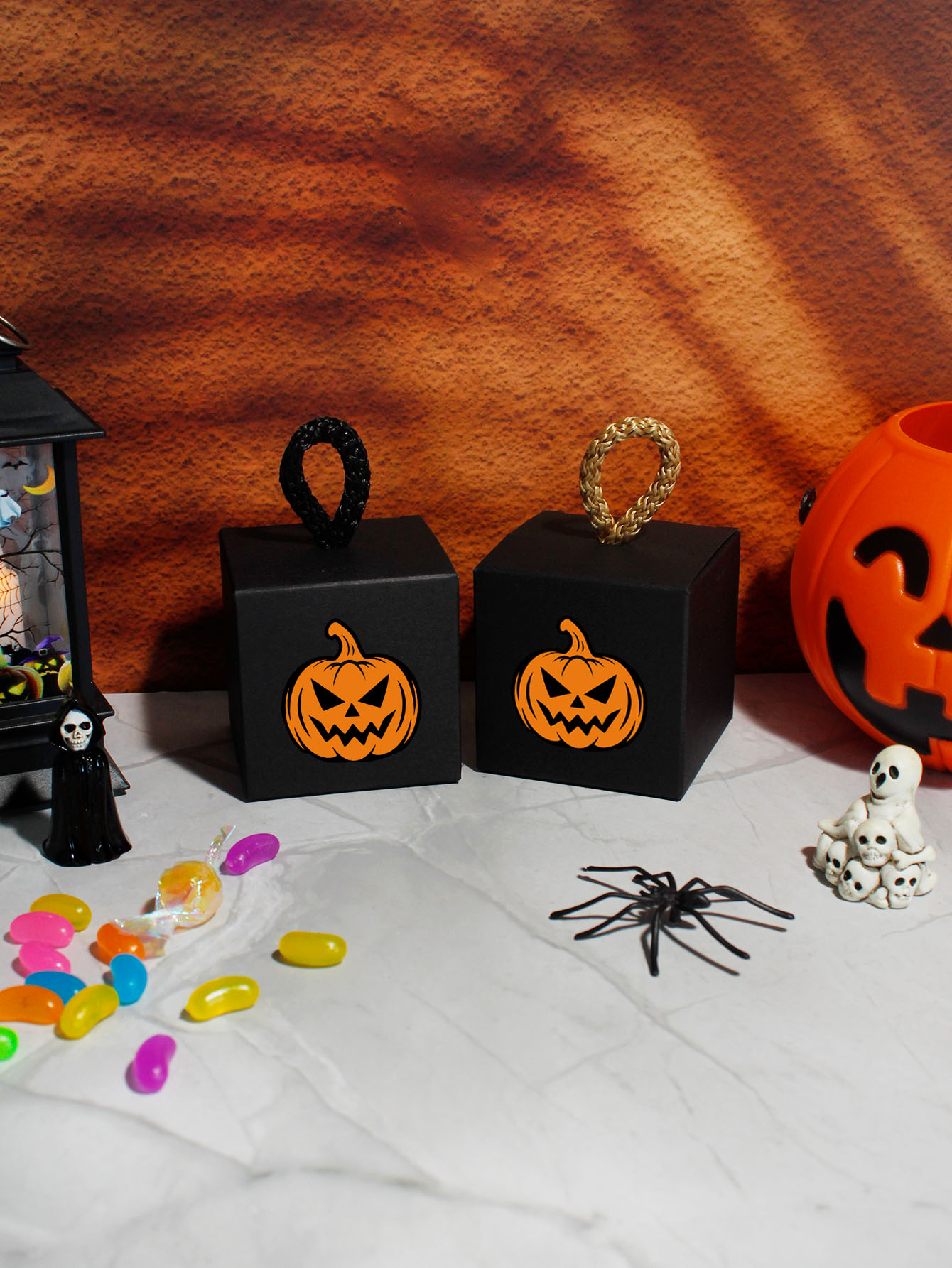 Halloween Candy Boxes Pumpkin  - Cookies Pack recension och pris