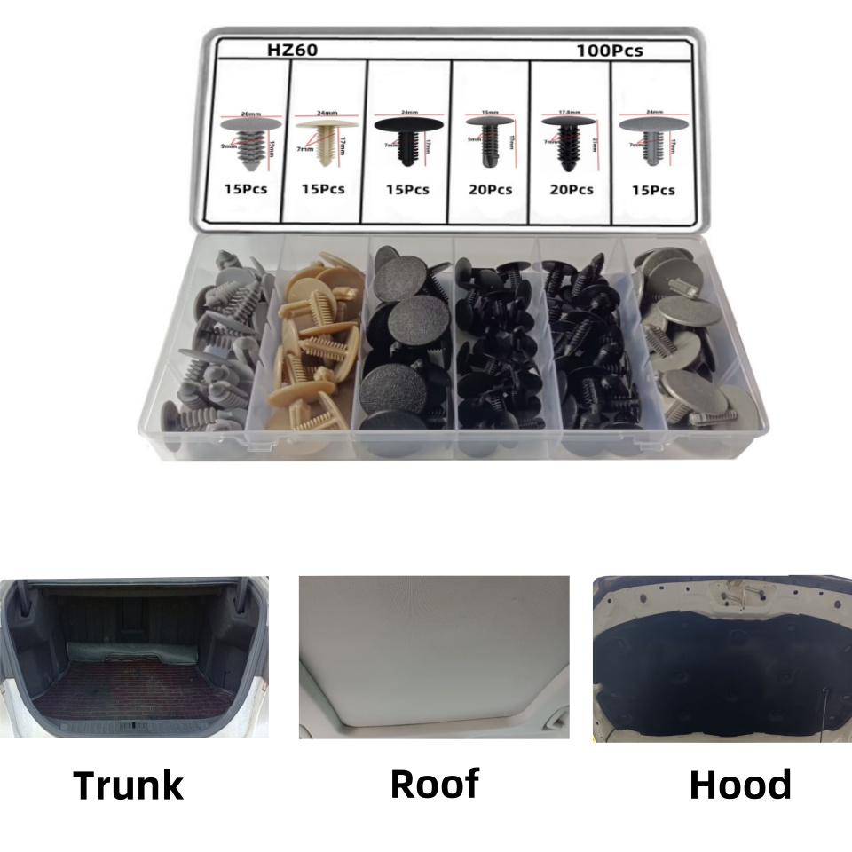 Car Fastener Clip Rivet Repair - Trail Mix recension och pris
